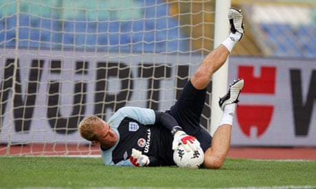 The England goalkeeper Joe Hart is expected to keep the No1 jersey for the forseeable future