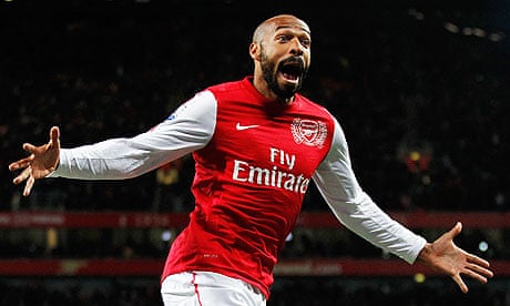 Arsenal on X: Here's Thierry Henry at the launch of his Arsenal