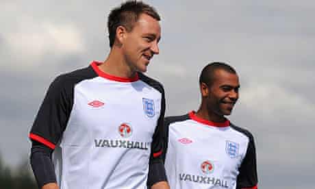 John Terry and Ashley Cole