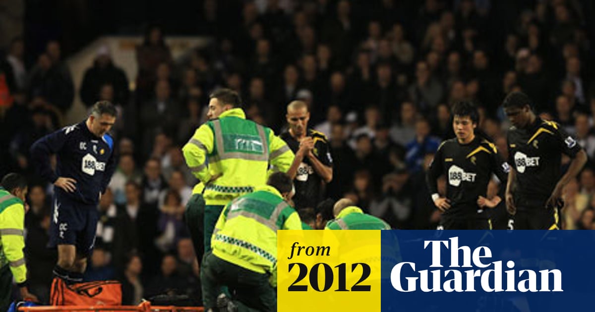 Fabrice Muamba Remains In Critical Condition After Cardiac Arrest Bolton Wanderers The Guardian The news comes just under a year after muamba suffered a cardiac arrest on the pitch in a match against tottenham hotspur. the guardian