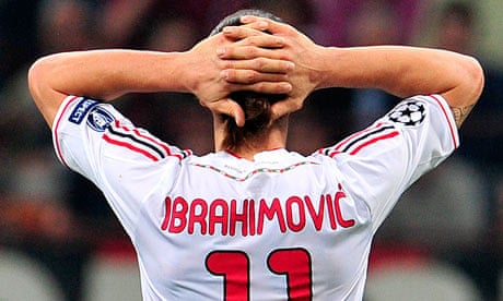 Zlatan Ibrahimovic of Milan