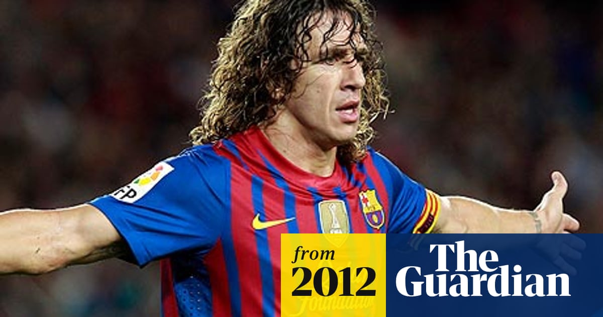 Barcelona S Carles Puyol Certain To Miss Euro 2012 Through Injury Barcelona The Guardian