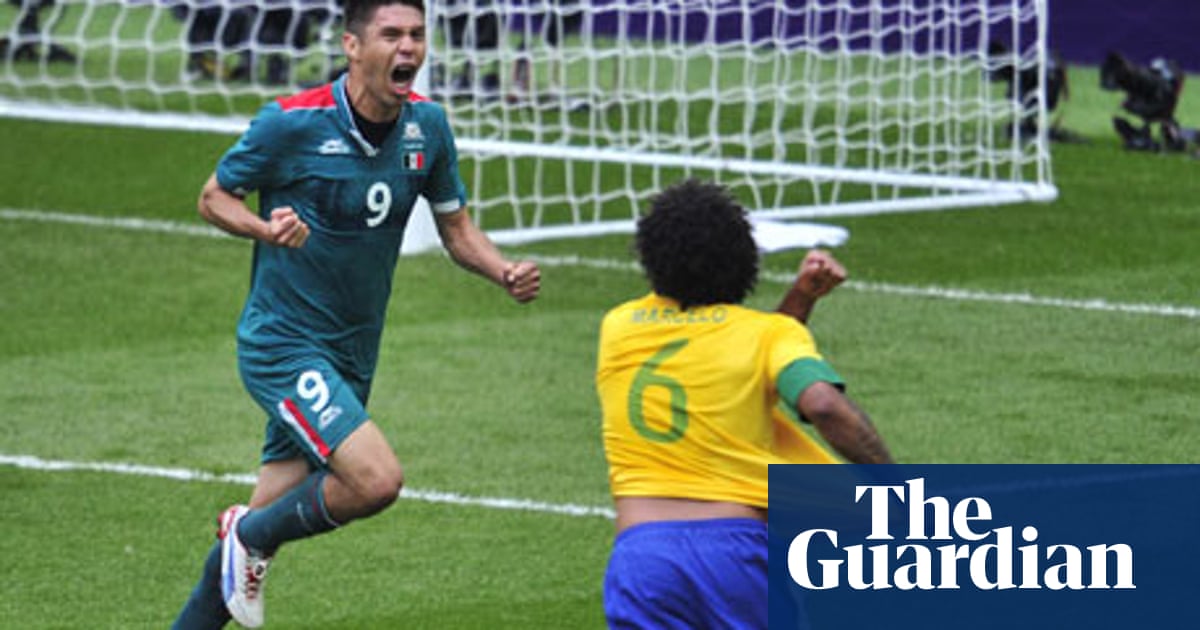 Brazil 1 2 Mexico London 12 Olympic Football Final Match Report Sport The Guardian