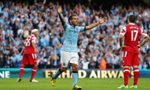 Manchester City 3 1 Queens Park Rangers Premier League Match Report Football The Guardian