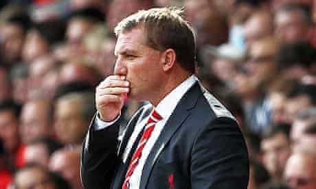 Brendan Rodgers the Liverpool manager