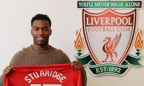 Daniel Sturridge completes his transfer to Liverpool