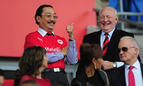 Cardiff City fans get Moody blues as Vincent Tan makes them see