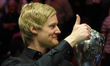 World No1 Neil Robertson is in upbeat mood after winning the UK Championship.