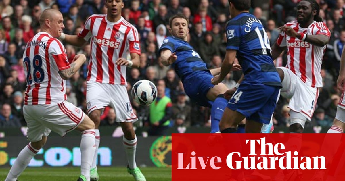 Stoke City V Manchester United As It Happened Ian Mccourt Football The Guardian