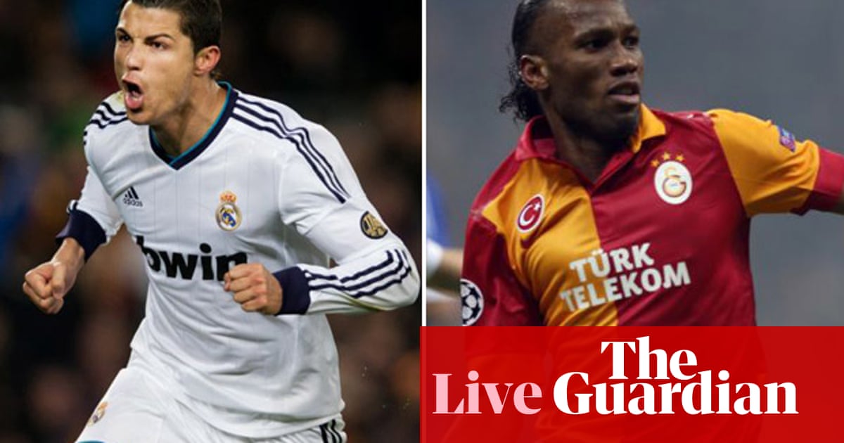 Real Madrid V Galatasaray As It Happened Champions League The Guardian