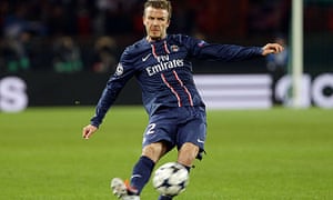 David Beckham shows his age but PSG still live in Champions League hope