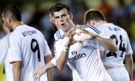 Real Madrid's Gareth Bale scores on debut in draw with Villarreal, La Liga