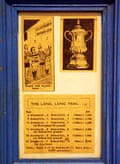 Framed memorabilia of Oxford City's record FA Cup tie against Alvechurch