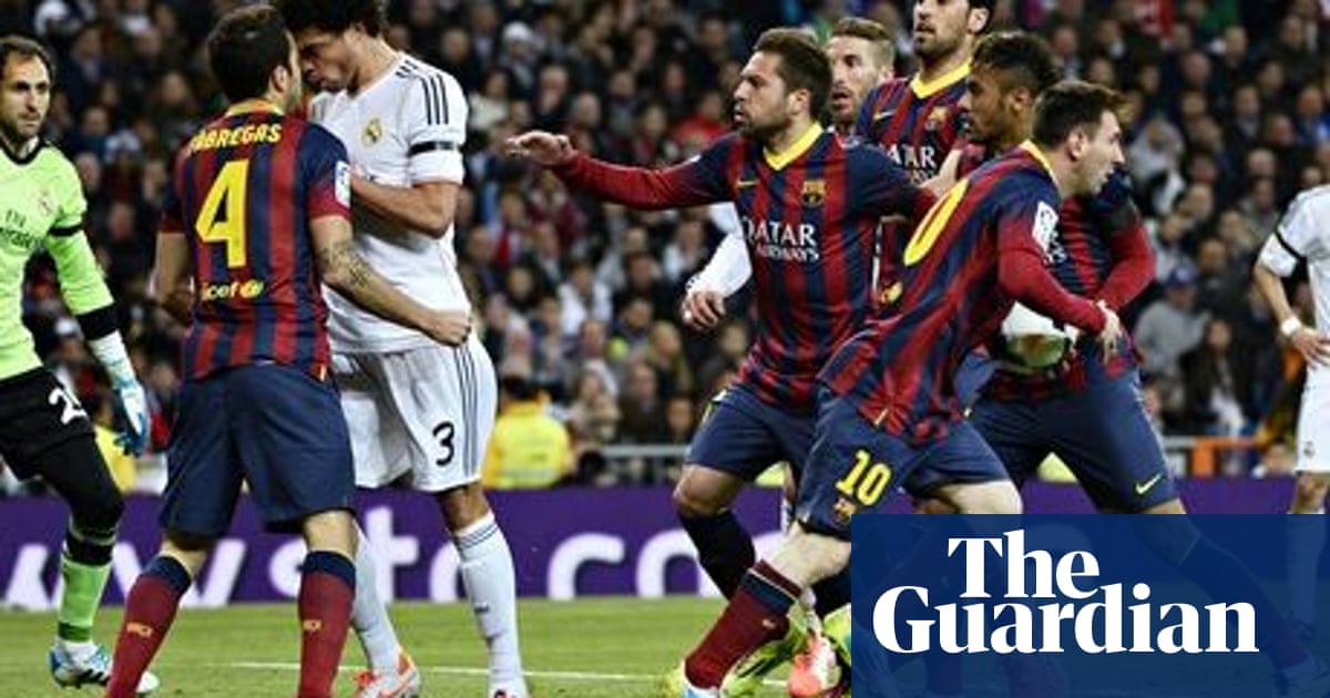 Barcelona And Real Madrid Produce The Clasico Of The Century La Liga The Guardian Barcelona And Real Madrid Produce The Clasico Of The Century La Liga The Guardian