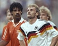 Rudi Voller and Frank Rijkaard