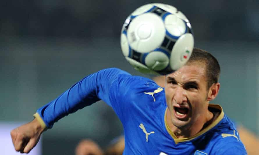 photo Giorgio Chiellini World Cup 2010 italy profile giorgio chiellini