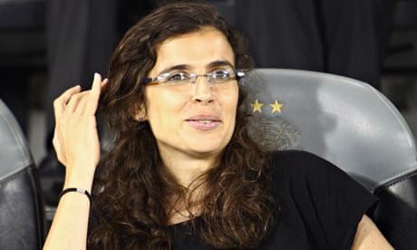 Helena Costa, pictured in 2013 during her spell as head coach of Iran's women's national team