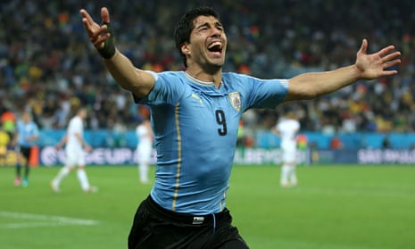 Luis Suarez. Uruguay v England, group match. FIFA World Cup 2014. Arena de  Sao Paulo, Sao Paulo. 19 Jun 2014 Stock Photo - Alamy