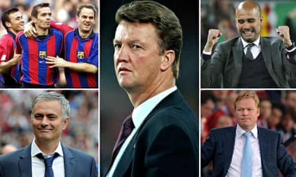 picture Van Gaal Coach Barcelona louis van gaal shaped five top managers