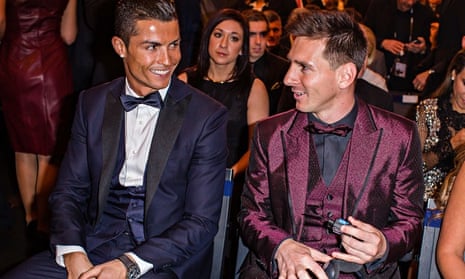 Ballon d'Or: Cristiano Ronaldo, left, and Lionel Messie