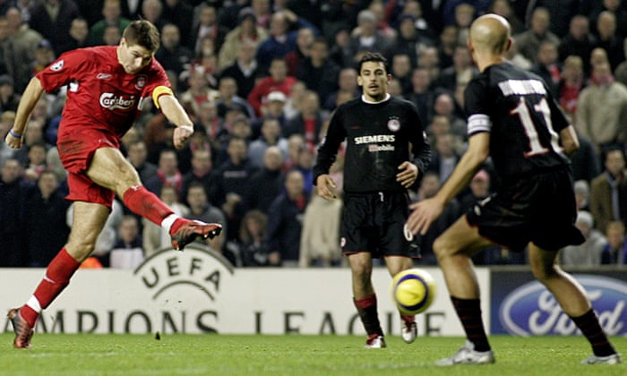 Steven Gerrard: five of the Liverpool captain's Anfield highlights | Steven  Gerrard | The Guardian