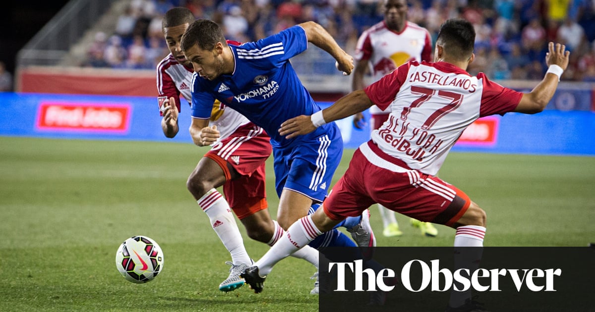 Chelsea S Eden Hazard Booted But Well Suited To Life In Premier League Eden Hazard The Guardian
