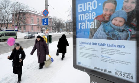 Euro poster, Tallinn