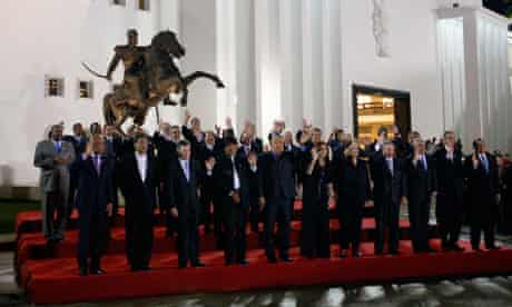 Leaders Celac summit Caracas