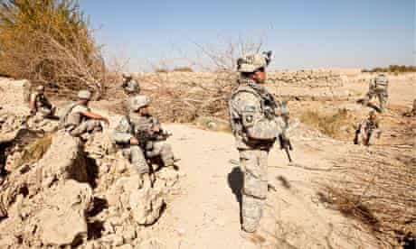 us soldiers afghanistan checkpoint