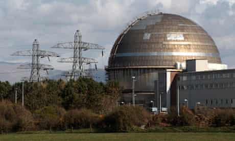 Sellafield nuclear reprocessing site Cumbria
