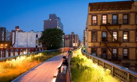 High Line Elevated Park new york