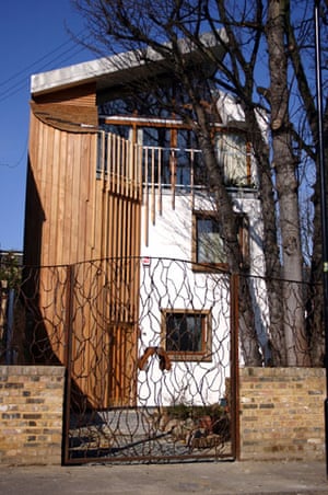 Gallery Tree House: Tree House front elevation