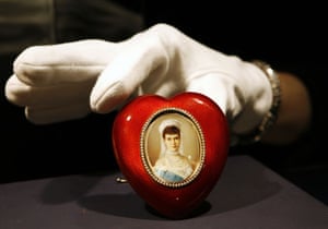 Gallery Sotheby's Russian art  : a Faberge photograph frame for sale at Sotheby's 