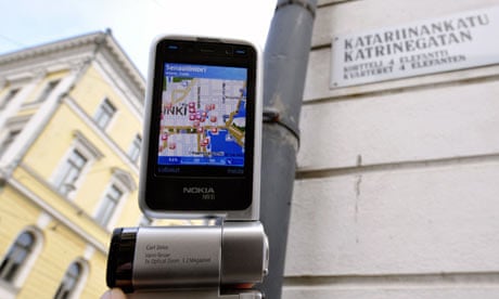 Nokia N93i in Helsinki