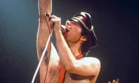 Freddie Mercury of Queen, 1980
