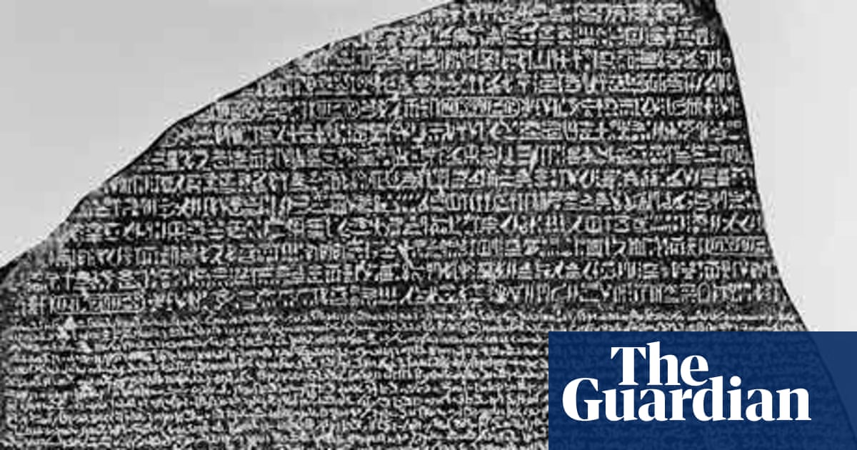 The Rosetta Stone The Digested Read World News The Guardian