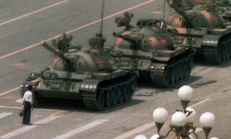 Tiananmen Square protestor in 1989