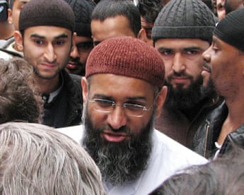 Anjem Choudary at Al-Muhajiroun meeting
