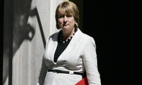 Jacqui Smith following a cabinet meeting at 10 Downing Street