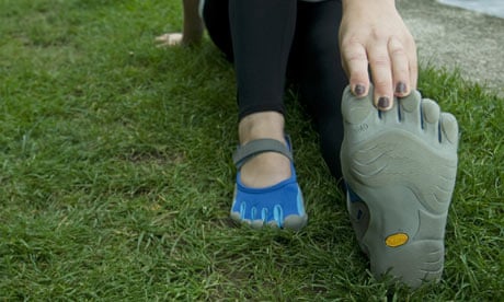 The shoes that mimic running barefoot | Running | The Guardian