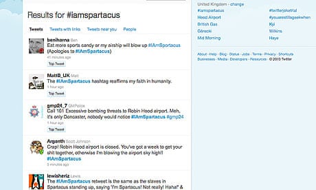 #IAmSpartacus has become one of the fastest-trending phrases on Twitter