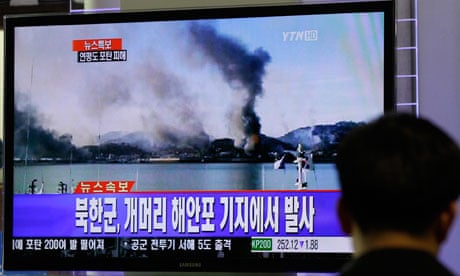 North Korea shells South Korean island