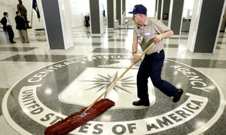 The CIA building in Langley Virginia