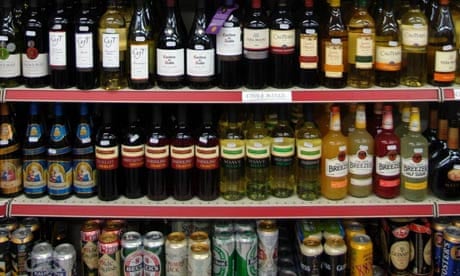 Alcohol health warning labels