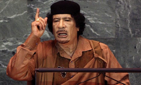 Gaddafi at the UN General Assembly
