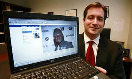 Assistant US attorney Michael Scoville shows Maxi Sopo's Facebook page that helped the FBI nab him.