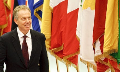Tony Blair in Brussels