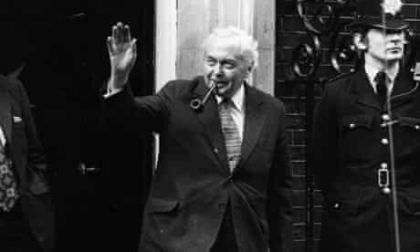 Labour leader Harold Wilson