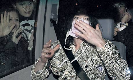 Michael Jackson in mask