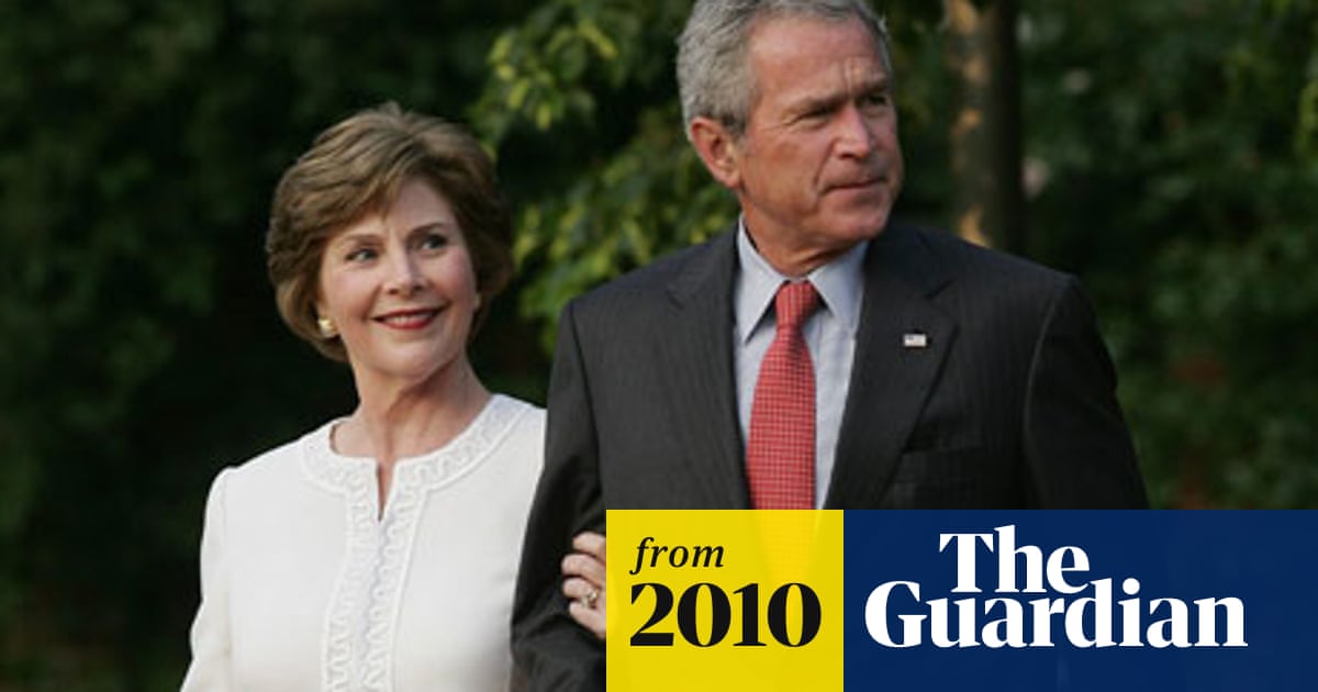 Laura Bush Memoir Claims President Was Poisoned At G8 Summit George Bush The Guardian